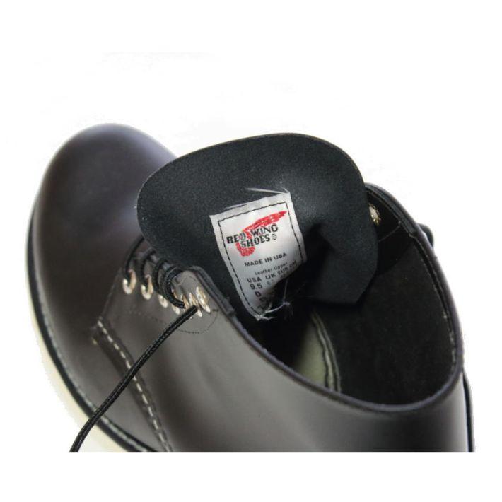 レッドウィング 8165 6インチクラシックラウンド ブラック「クローム」 6"CLASSIC ROUND BLACK「CHROME」 RED WING | RED WING SHOES | 08