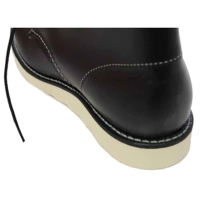 レッドウィング 8165 6インチクラシックラウンド ブラック「クローム」 6"CLASSIC ROUND BLACK「CHROME」 RED WING | RED WING SHOES | 09