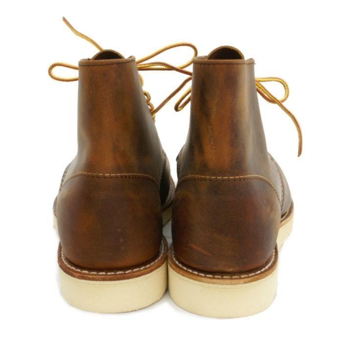 レッドウィング 9111 6インチ クラシック ラウンドトゥ カッパー「ラフアンドタフ」6"CLASSIC ROUND TOE  RED WING | RED WING SHOES | 05