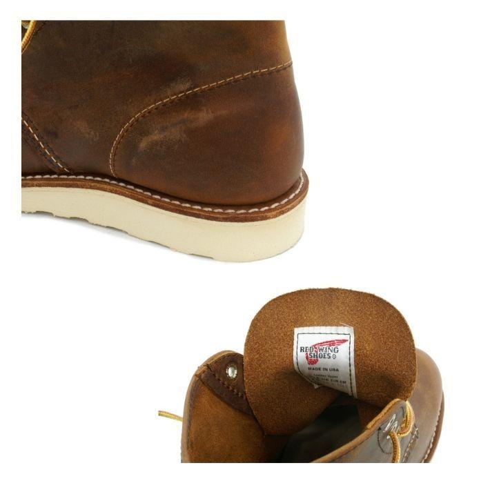 レッドウィング 9111 6インチ クラシック ラウンドトゥ カッパー「ラフアンドタフ」6"CLASSIC ROUND TOE  RED WING | RED WING SHOES | 06