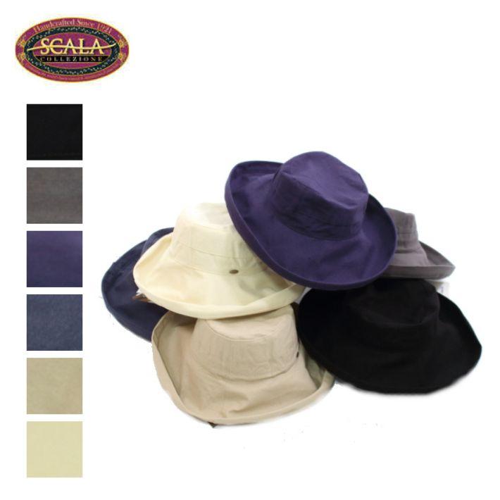 SCALA スカラ LC399 アジャスト コットンハット ADJUST COTTON HAT
