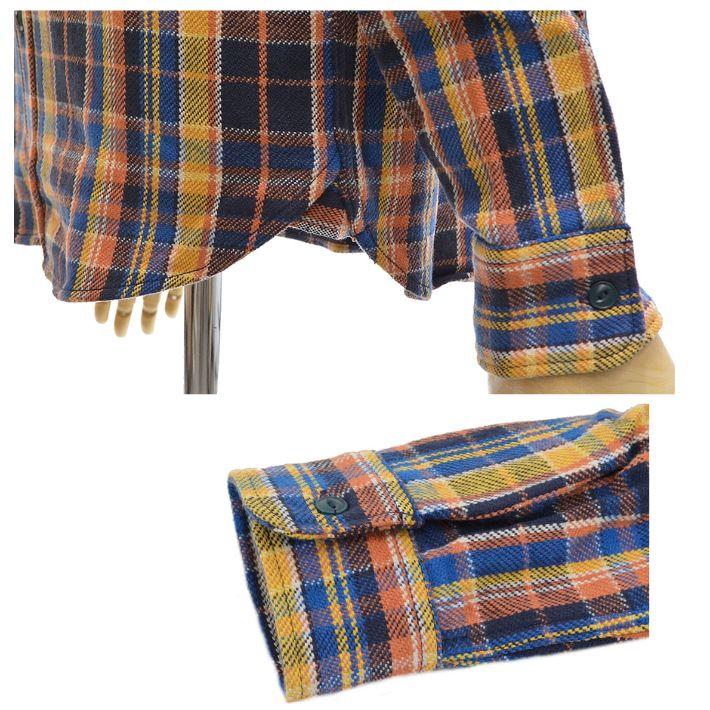 ウエス 502452 ネルシャツ ヘビーネル 先染めヘビーウェイトネルシャツ 長袖シャツ チェック柄 メンズ UES | UES | 06