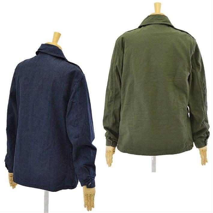 ウエス 912051 フォトグラファージャケット ミリタリージャケット カバーオール デニム ウイップコード ジャケット メンズ UES
