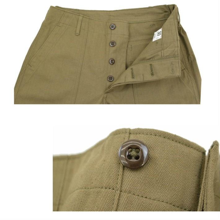 WAREHOUSE ミリタリーヘリンボーンパンツ WAREHOUSE（ウエアハウス） M-44 モンキーパンツ WAREHOUSE USMC
