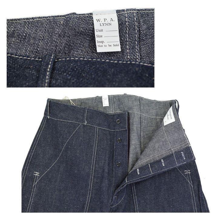 WAREHOUSE（ウエアハウス） Lot.1239 1930'S WPA DOUBLE KNEE DENIM