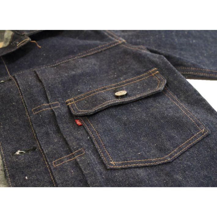 ウエアハウス Lot.2002XX 2ndタイプ(Early 1960's Paper tag) デニムジャケット INDIGO(ノンウォッシュ) メンズ WAREHOUSE 2ND TYPE | WAREHOUSE | 05