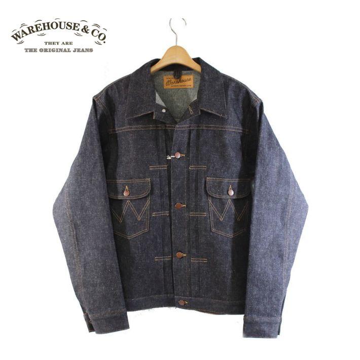 ウエアハウス Lot.2008 1947 MJ PRE-RODEO JACKET デニムジャケット INDIGO(ノンウォッシュ) メンズ WAREHOUSE | WAREHOUSE