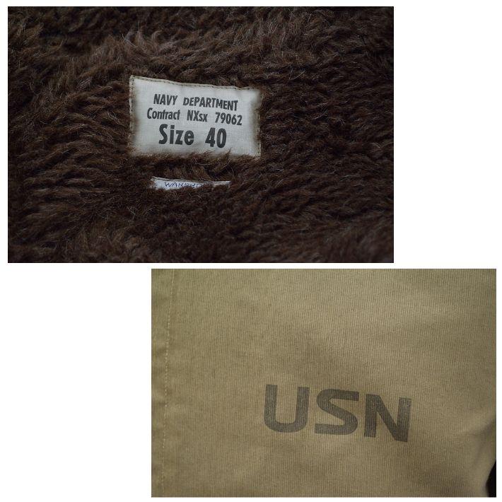 ウエアハウス Lot.2227 FINAL FORM OF WWII 1945 N-1 WINTER JACKET KHAKI (NXSX 79062) PATTERN B プリント有 メンズ WAREHOUSE | WAREHOUSE | 04