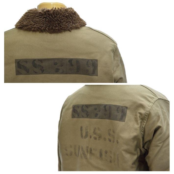 ウエアハウス Lot.2227 FINAL FORM OF WWII 1945 N-1 WINTER JACKET KHAKI (NXSX 79062) PATTERN B プリント有 メンズ WAREHOUSE | WAREHOUSE | 06