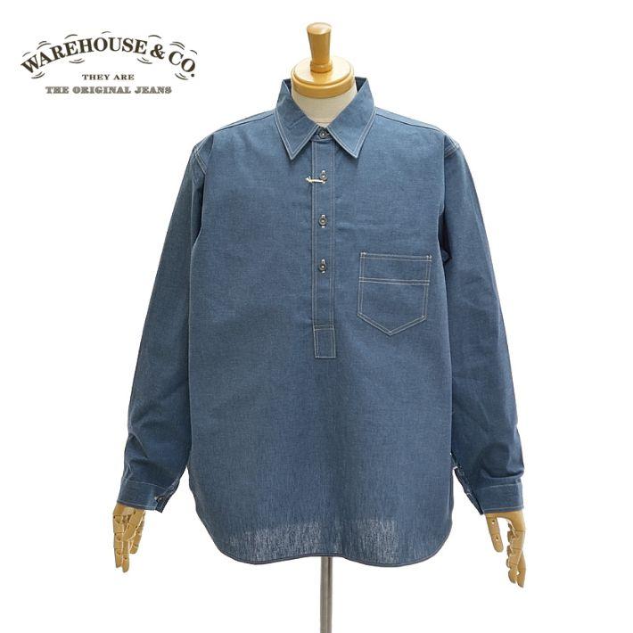 WAREHOUSE ウエアハウス Lot.3059 プルオーバー シャンブレー WAREHOUSE ウエアハウス Lot.3059 プルオーバー シャンブレー