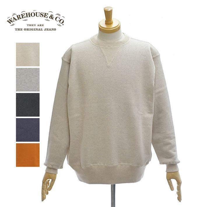 ウエアハウス Lot.403 無地  セットインフリーダム クルーネック スウェット トレーナー メンズ WAREHOUSE SET IN FREEDOM SWEAT | WAREHOUSE