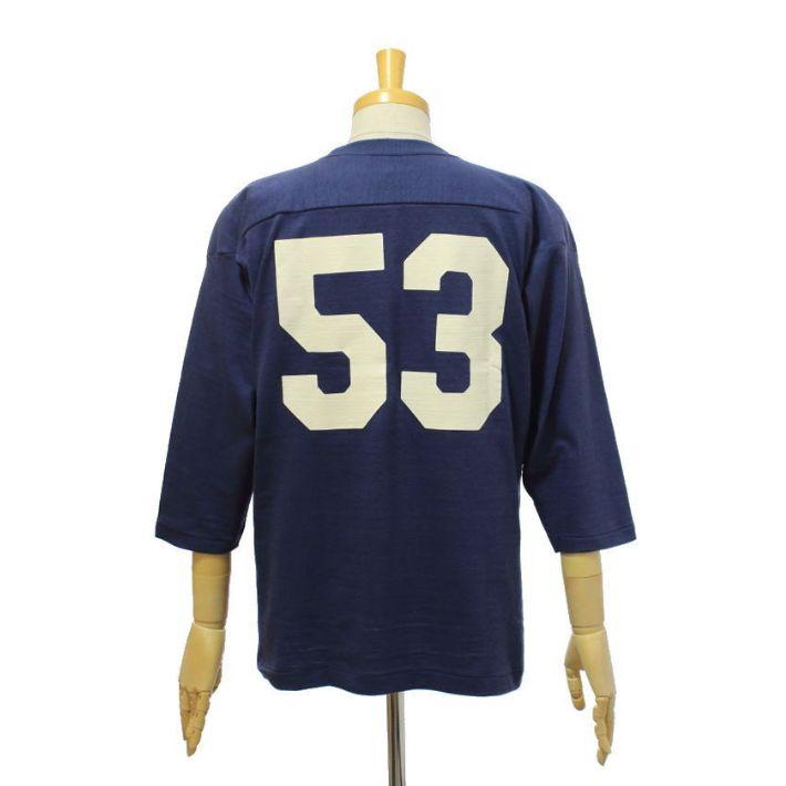 WAREHOUSE（ウエアハウス） Lot 4063「BLUE DEVILS」7分袖フットボール