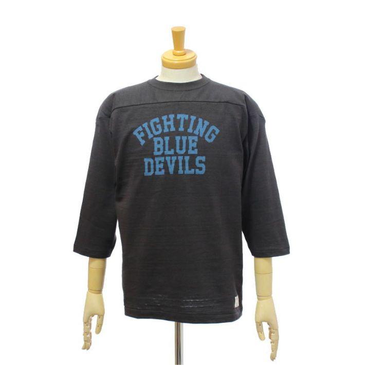 WAREHOUSE（ウエアハウス） Lot 4063「BLUE DEVILS」7分袖フットボール