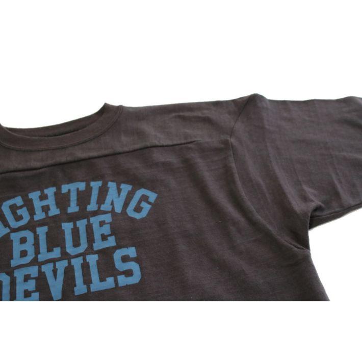 WAREHOUSE（ウエアハウス） Lot 4063「BLUE DEVILS」7分袖フットボール