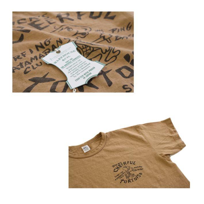 WAREHOUSE（ウエアハウス） Lot.4064 「TORTOISE」2ND-HAND セコハン T