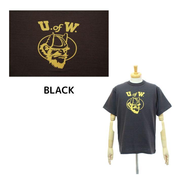 [メール便可] ウエアハウス Lot.4601 「U. OF W.」Tシャツ クルーネック 半袖 ノンウォッシュ メンズ WAREHOUSE｜infinity｜08