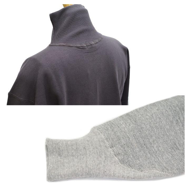 WAREHOUSE（ウエアハウス） Lot 468 無地 2本針 ハイネック スウェット