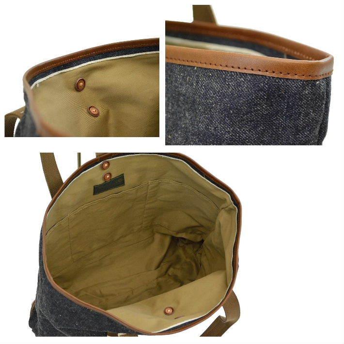 ウエアハウス WAREHOUSE Lot5212 デニムトートバッグ★最終価格★ WAREHOUSE ウエアハウス Lot.5212 デニムトートバッグ DENIM