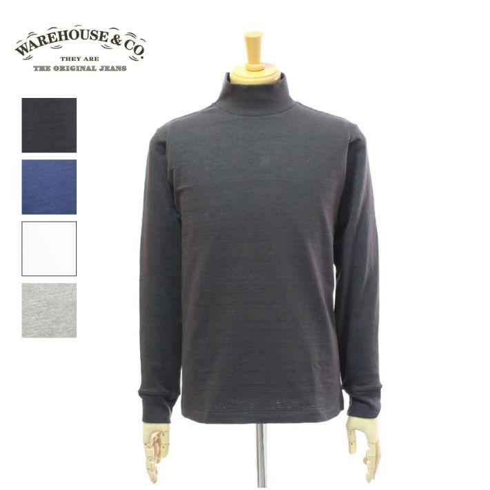 WAREHOUSE（ウエアハウス） Lot.5910 長袖 ハイネック Tシャツ ノン