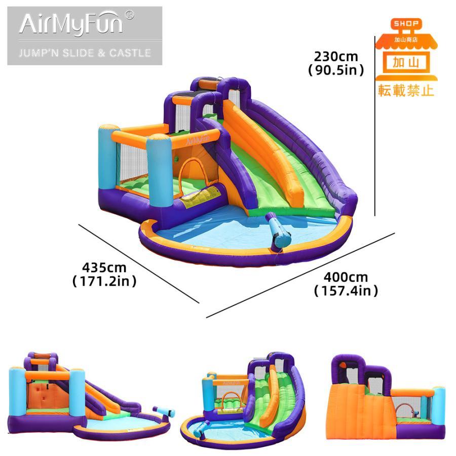 匿名配送 HO!!PS プール 遊具 ビニールプール トランポリン 大型遊具 エア遊具 ウォータースライダー トレジャーアイランド 【M1090406788】(38600円)