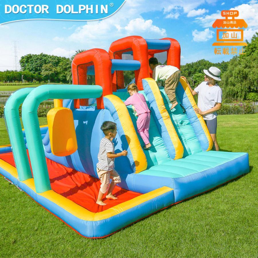 USED HO!!PS プール 遊具 ビニールプール トランポリン 大型遊具 エア遊具 ウォータースライダー トレジャーアイランド 【9197826653】(32560円)