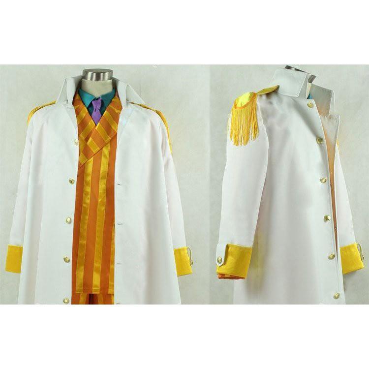 【限定品】 海軍三大将 黄猿風 コスプレ衣装 ONE PIECE ワンピース 海軍三大将 黄猿風 コスプレ衣装 【R1984664591】(10185円)