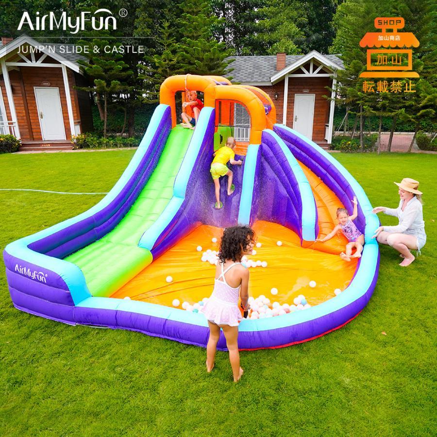 完動品 HO!!PS プール 遊具 ビニールプール トランポリン 大型遊具 エア遊具 ウォータースライダー トレジャーアイランド 【VQL6587983755】(23322円)