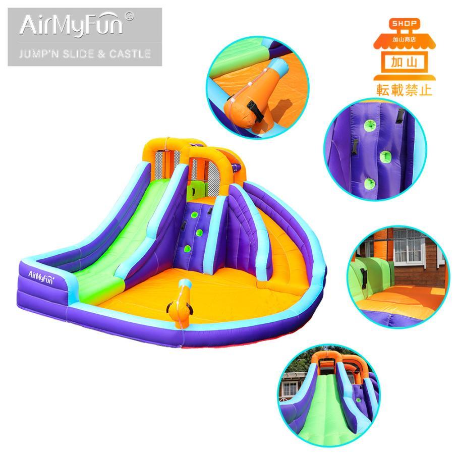 完動品 HO!!PS プール 遊具 ビニールプール トランポリン 大型遊具 エア遊具 ウォータースライダー トレジャーアイランド 【VQL6587983755】(23322円)