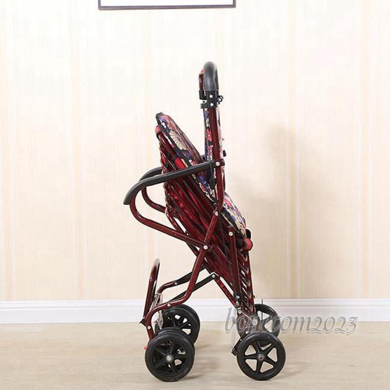 シルバーカー 老人用 手押し車 折りたためる フットペダル付き 高齢者 買い物カート おしゃれ 歩行介助 補助具 散歩 座面付き 高さ調節 ブレーキ付き シルバーカー 老人用 手押し車 折りたためる フットペダル付き 高齢者 買い物カート おしゃれ 歩行介助 補助具 散歩 座面付き 高さ調節 ブレーキ付き タイプCワインレッド