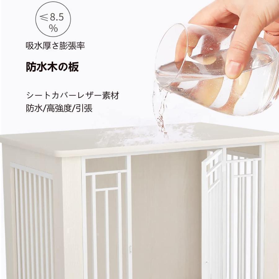 犬の小屋屋外 移動便利 木製 ドッグハウス トレー付き さびない 頑丈 犬小屋 大型 犬用 ケージ 組み立て簡単 犬小屋 木 室内外兼用/テラス/裏庭/室内/屋外用 犬小屋 犬の小屋屋外 移動便利 木製 ドッグハウス トレー付き さびない 頑丈 大型 犬用 ケージ 組み立て簡単 木 室内外兼用/テラス/裏庭/室内/屋外用