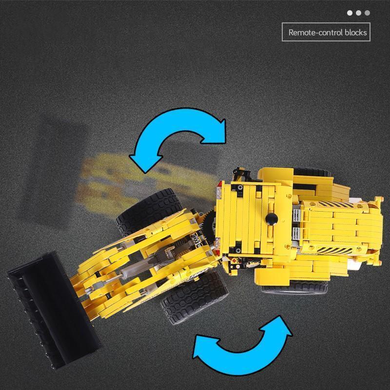 ラジコン レゴ テクニック 互換品 ボルボ L350F モーターセット ホイールローダー ブルドーザー クリスマス プレゼント 