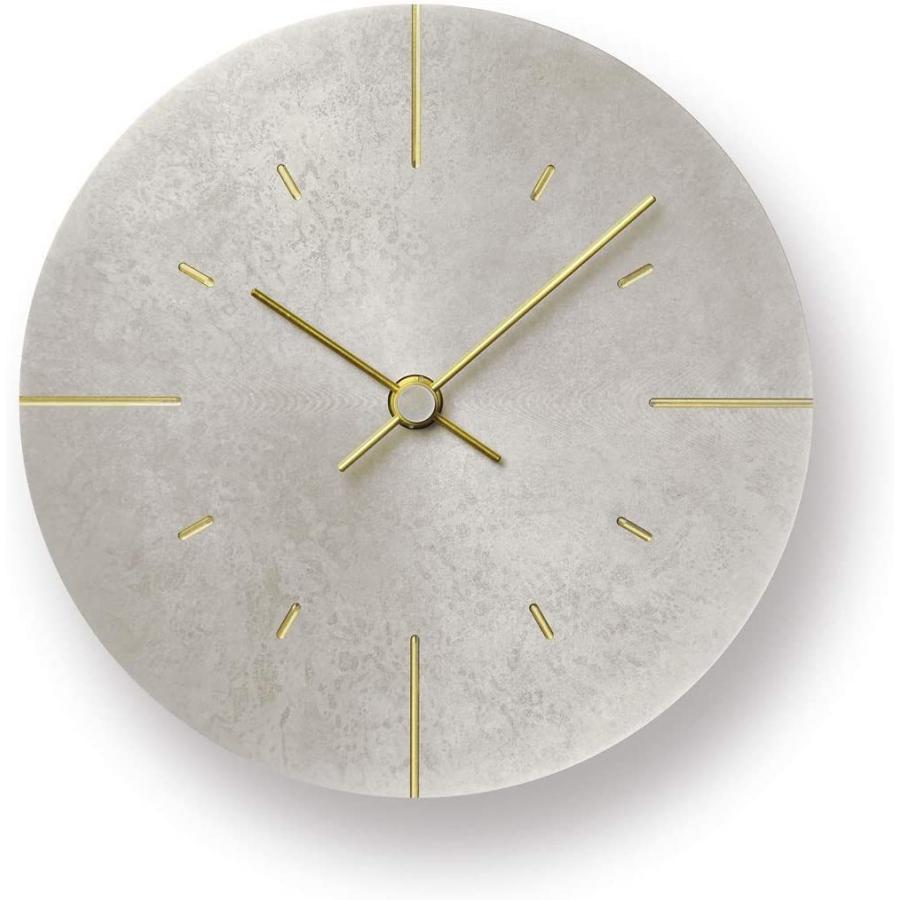 レムノス 斑紋純銀色 掛け時計 Az15 07sl その他インテリア時計 アナログ 真鍮 銀 オーブ 斑紋純銀色 Orb Az15 07sl Lemnos 直径 18 Infinitystock