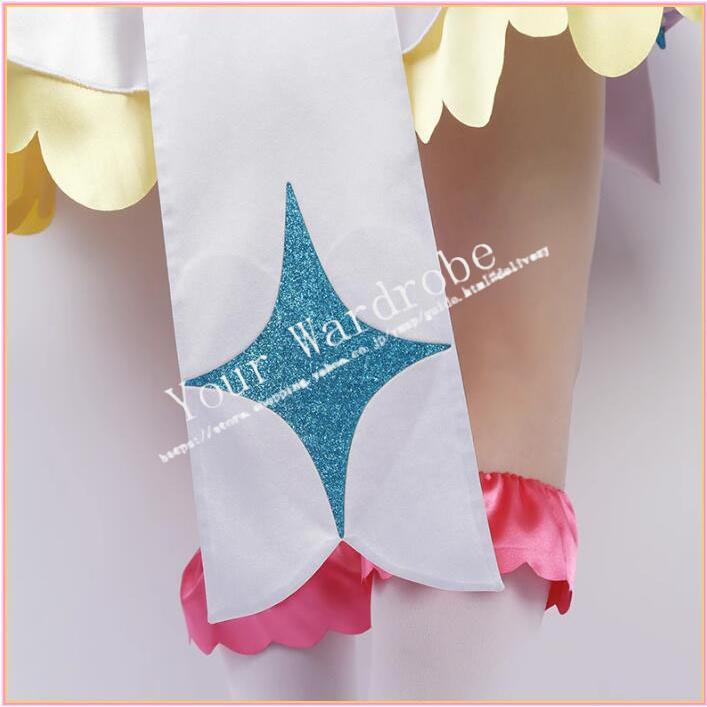 新品 ひろがるスカイ！プリキュア 風 虹ヶ丘ましろ にじがおかましろ キュアプリズム コスプレ衣裝 ウィッグ レディース コスプレ衣装 変装 仮装 