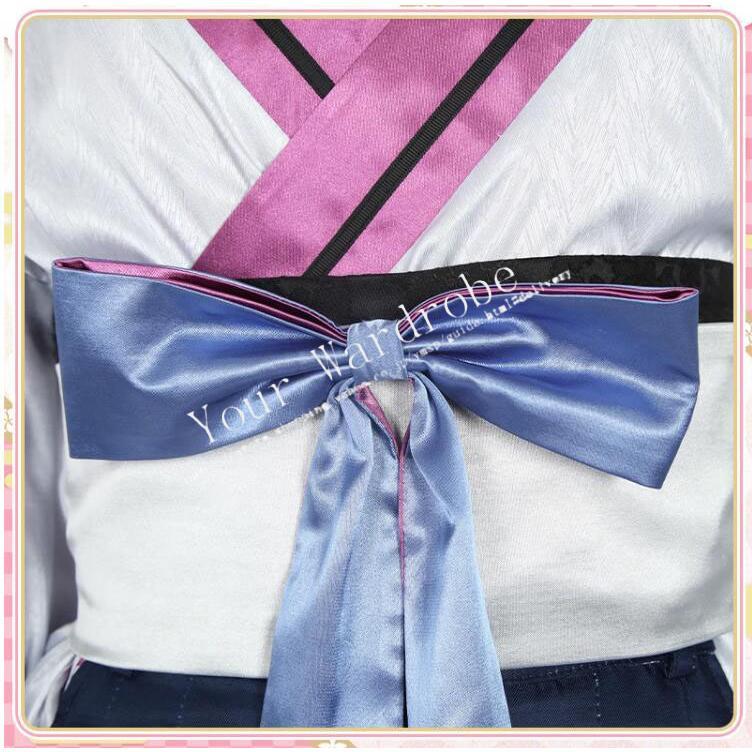 にじさんじ VTuber 風 Obsydia セレン 龍月 Selen Tatsuki 正月衣装 コスプレ衣裝 ウィッグ レディース クリスマス ハロウィン 変装 仮装 文化祭 