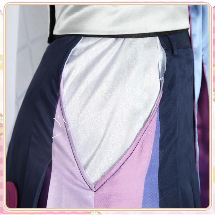 にじさんじ VTuber 風 Obsydia セレン 龍月 Selen Tatsuki 正月衣装 コスプレ衣裝 ウィッグ レディース クリスマス ハロウィン 変装 仮装 文化祭 