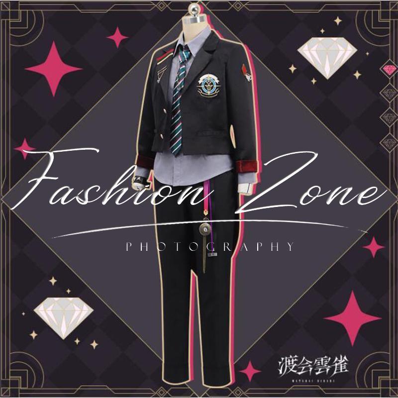 にじさんじ 風 Voltaction 渡会雲雀 新衣装 コスプレ 衣装 コスチューム 変身 仮装 ステージ服 舞台 ハロウィン クリスマス 男女兼用（ウィッグ、靴 追加 ） ウィッグ 靴 写真参照