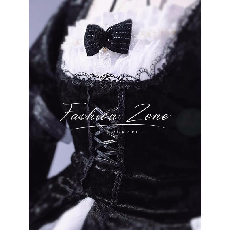 送料無料◆ローゼンメイデン 風 水銀燈 コスプレ衣装 ウィッグ 靴 cosplay コスチューム パーティーグッズ ハロウィン仮装 変装 ウィッグ 靴 写真参照