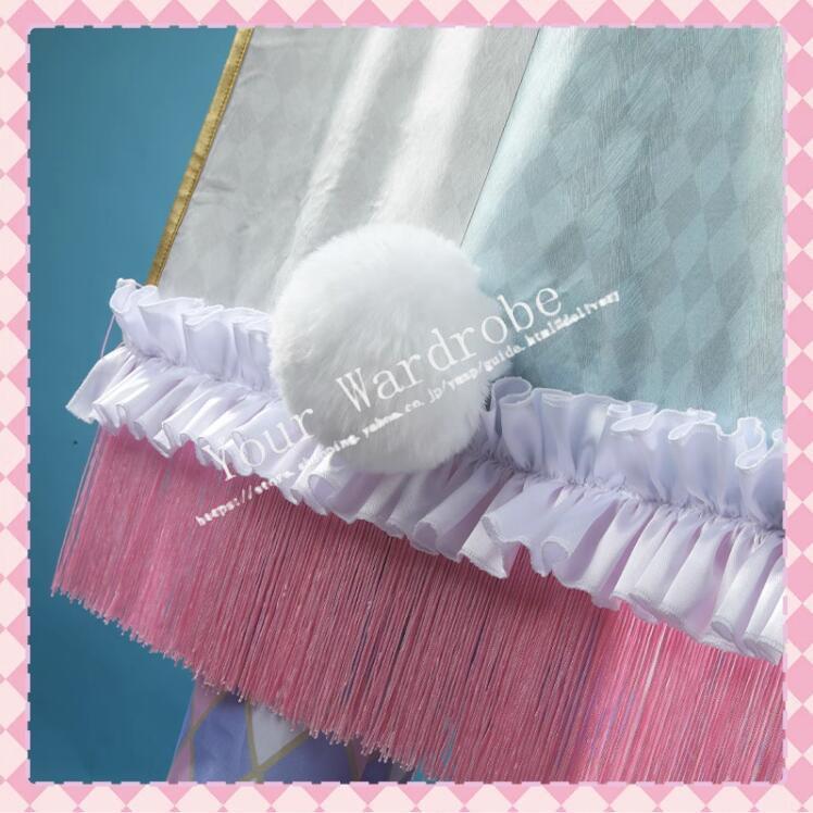 ツイステッドワンダーランド 風 エペル フェルミエ Epel Felmier 薔薇の王国のホワイトラビットフェス 新装 コスプレ衣装 クリスマス ハロウィン 文化祭 