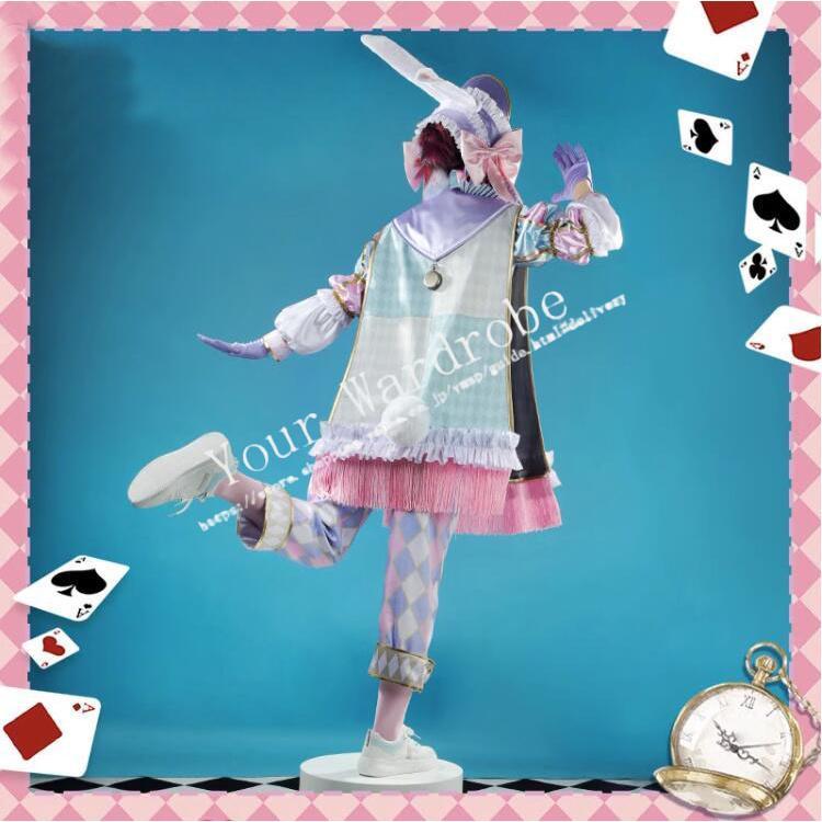 ツイステッドワンダーランド 風 エペル フェルミエ Epel Felmier 薔薇の王国のホワイトラビットフェス 新装 コスプレ衣装 クリスマス ハロウィン 文化祭 