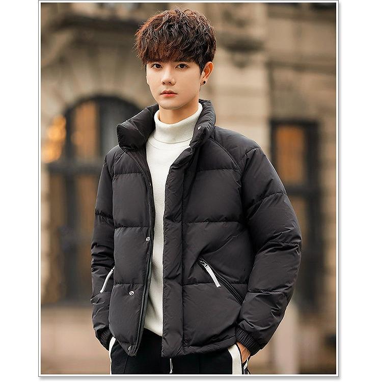 ダウンジャケット メンズ ブランド ビジネス ダウンコート 軽い 暖かい 白 黒 セール 大きいサイズも多数【Men’s ダウンジャケット特集】商品情報から↓ ダウンジャケット ：着丈74 　