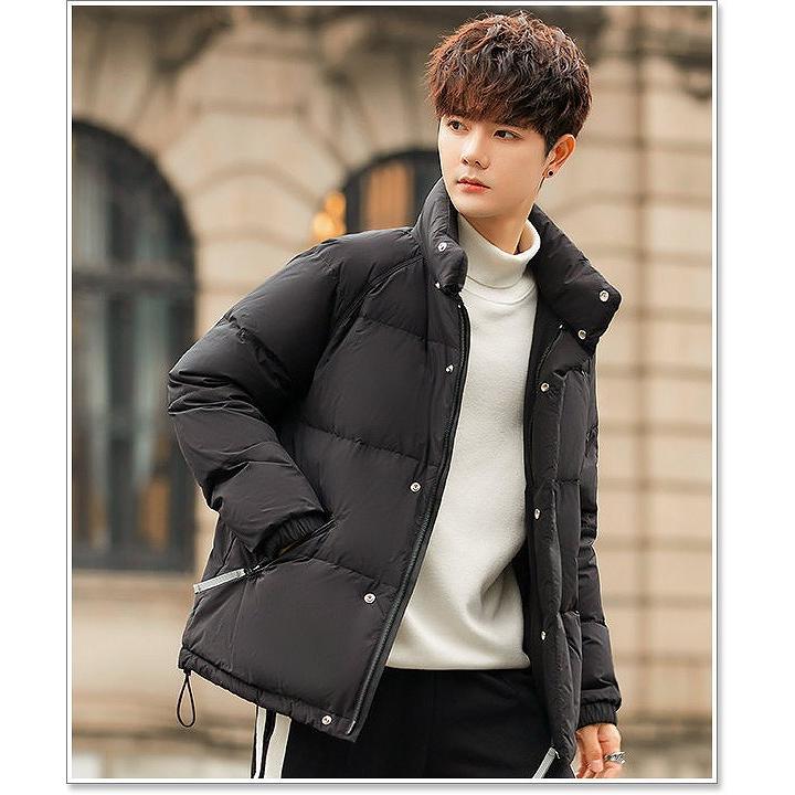 ダウンジャケット メンズ ブランド ビジネス ダウンコート 軽い 暖かい 白 黒 セール 大きいサイズも多数【Men’s ダウンジャケット特集】商品情報から↓ ダウンジャケット ：着丈74 　