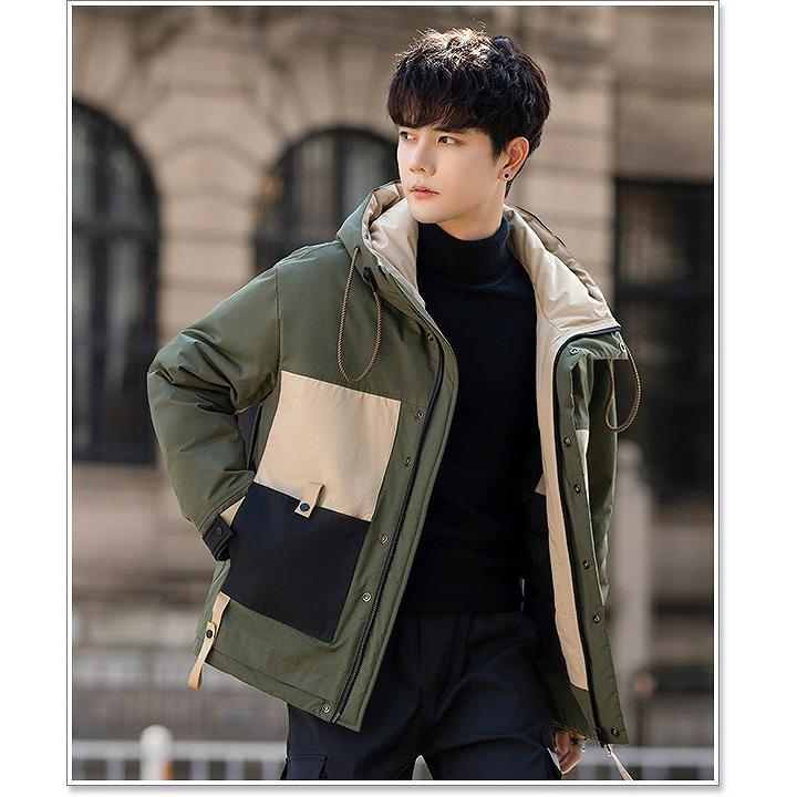 【ほぼ未使用】 ダウンジャケット メンズ ブランド ビジネス ダウンコート 軽い 暖かい 白 黒 セール 大きいサイズも多数【Men’s ダウンジャケット特集】商品情報から↓ 【2709174155】(13904円)