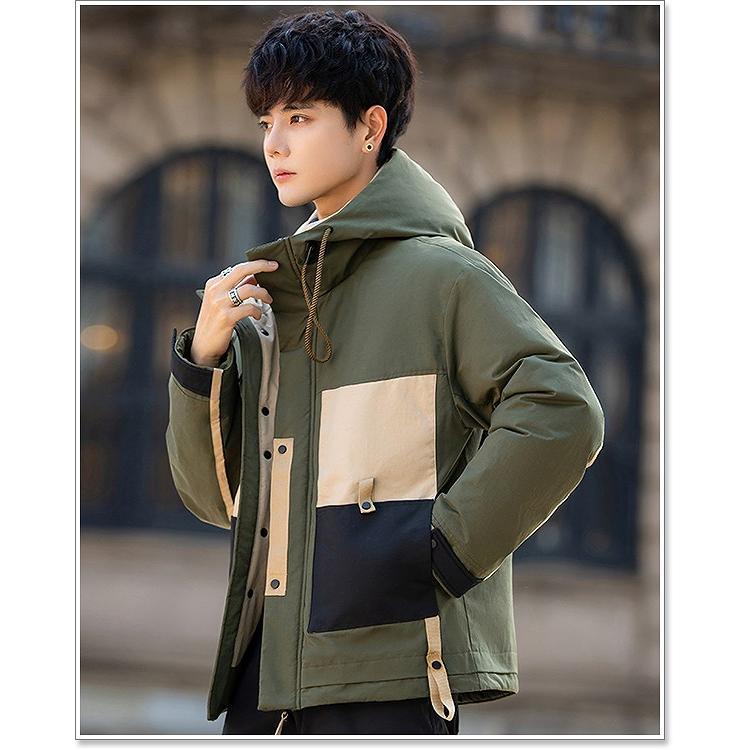 【ほぼ未使用】 ダウンジャケット メンズ ブランド ビジネス ダウンコート 軽い 暖かい 白 黒 セール 大きいサイズも多数【Men’s ダウンジャケット特集】商品情報から↓ 【2709174155】(13904円)