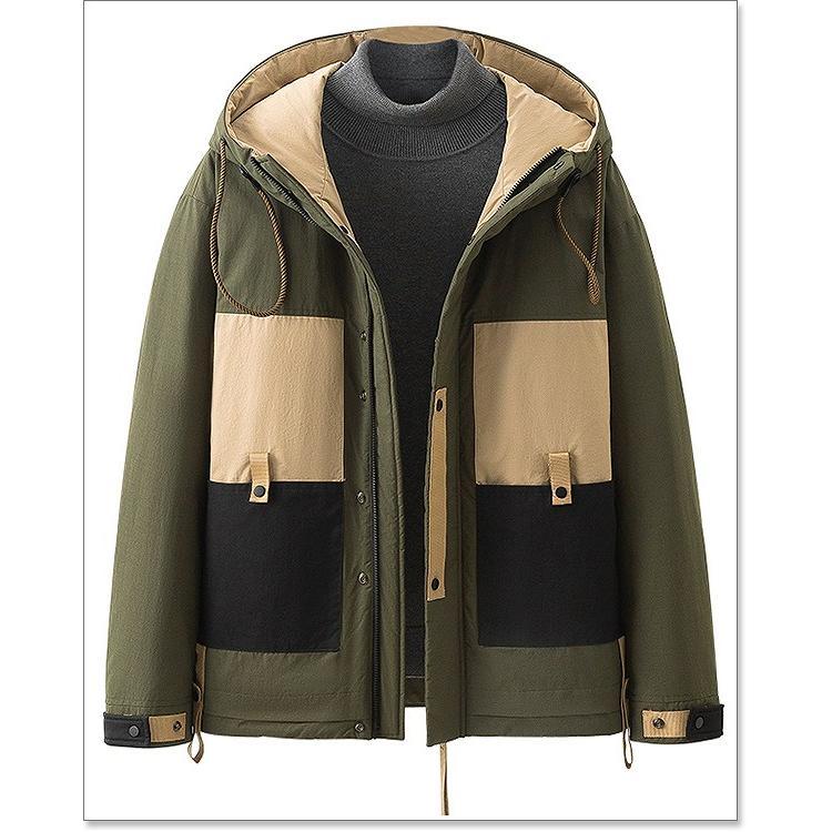 【ほぼ未使用】 ダウンジャケット メンズ ブランド ビジネス ダウンコート 軽い 暖かい 白 黒 セール 大きいサイズも多数【Men’s ダウンジャケット特集】商品情報から↓ 【2709174155】(13904円)