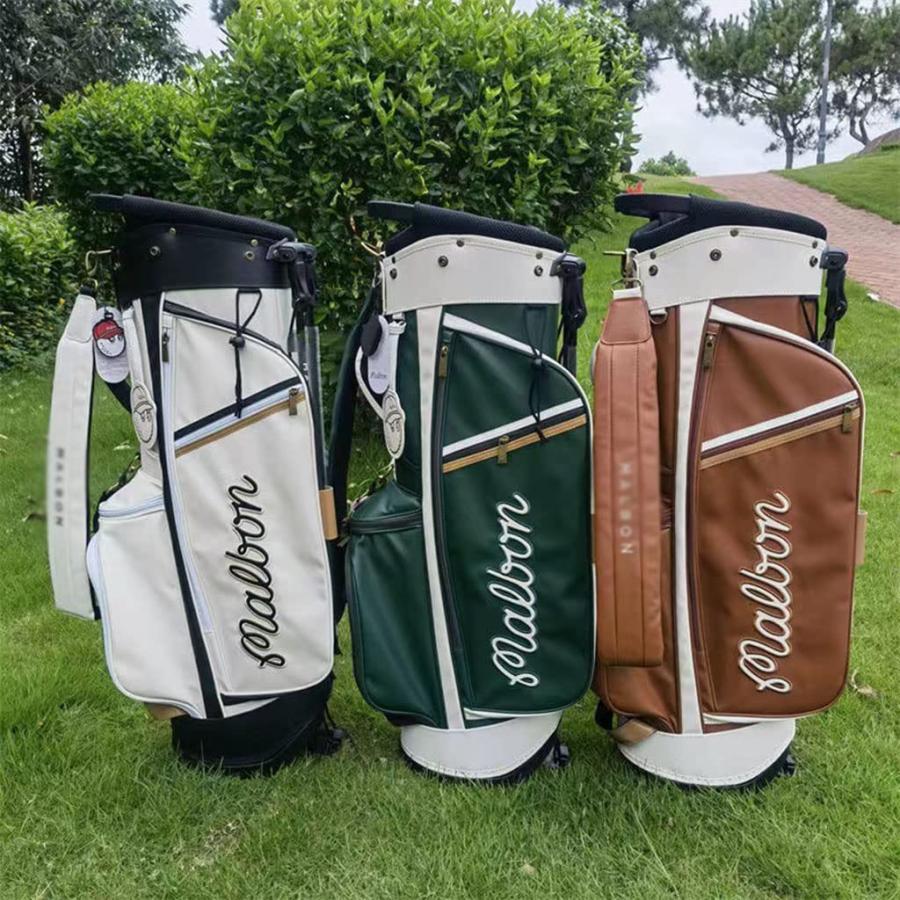 漁師キャディバッグ 帽子袋 ボーケイ キャディバッグ PUレザー スポーツゴルフバッグ 防水耐摩耗性 収納力 ポケット充実 おしゃれ スポーティ 定番 限定販売Golf 漁師キャディバッグ 帽子袋 ボーケイ キャディバッグ PUレザー スポーツゴルフバッグ 防水耐摩耗性 収納力 ポケット充実 おしゃれ スポーティ 定番 限定販売Golf