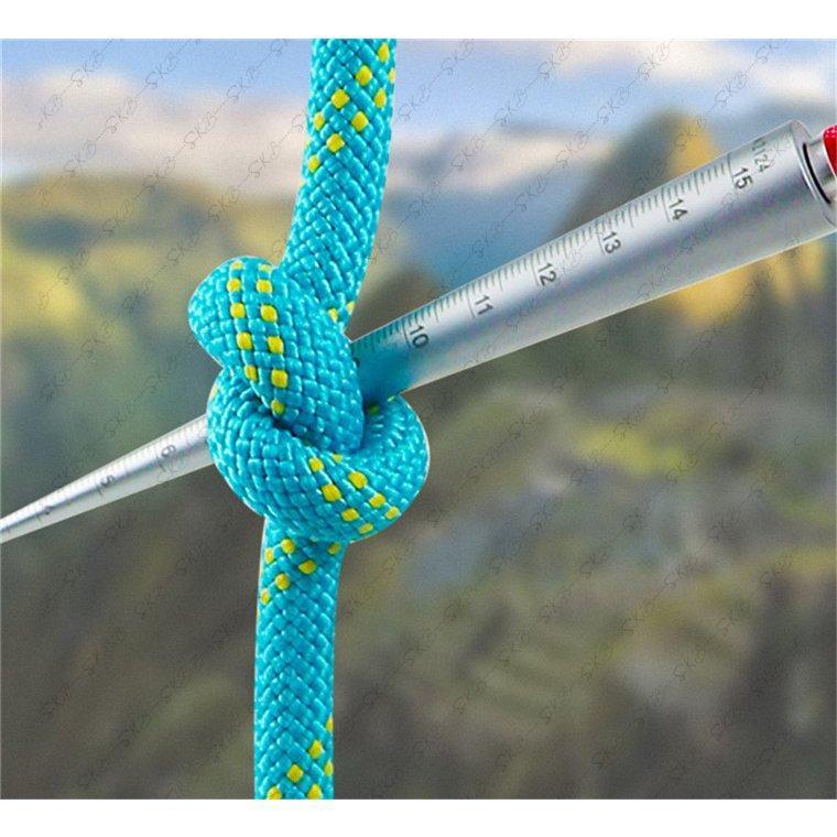 ロープ 10.5mm 50メートルロープ クライミングロープ スタティックロープ ザイル ガイロープ 耐荷重2800kg 登山 アウトドア