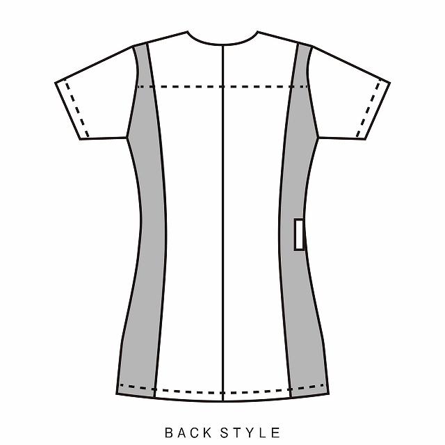 アンファミエ 【今なら41％OFF】ナガイレーベン スクラブ 医療 前開き