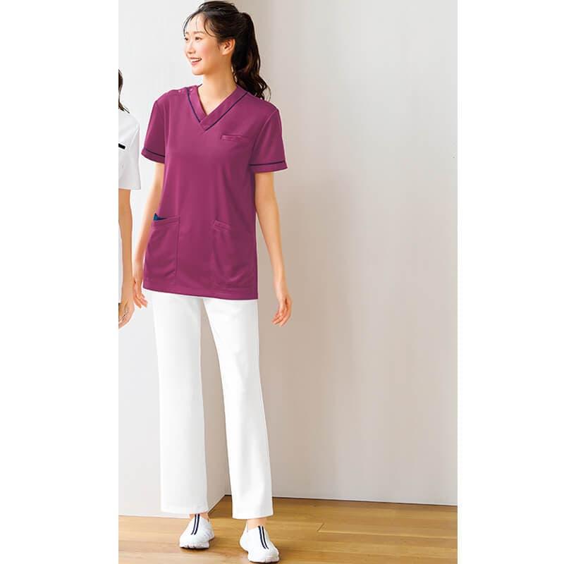 アンファミエ スクラブ 医療 白衣 メンズ レディース ナース服 ナース