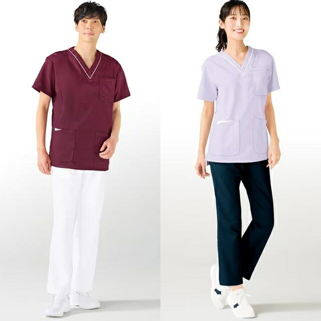 アンファミエ スクラブ 医療 スクラブパンツ 白衣 ナース服 レディース