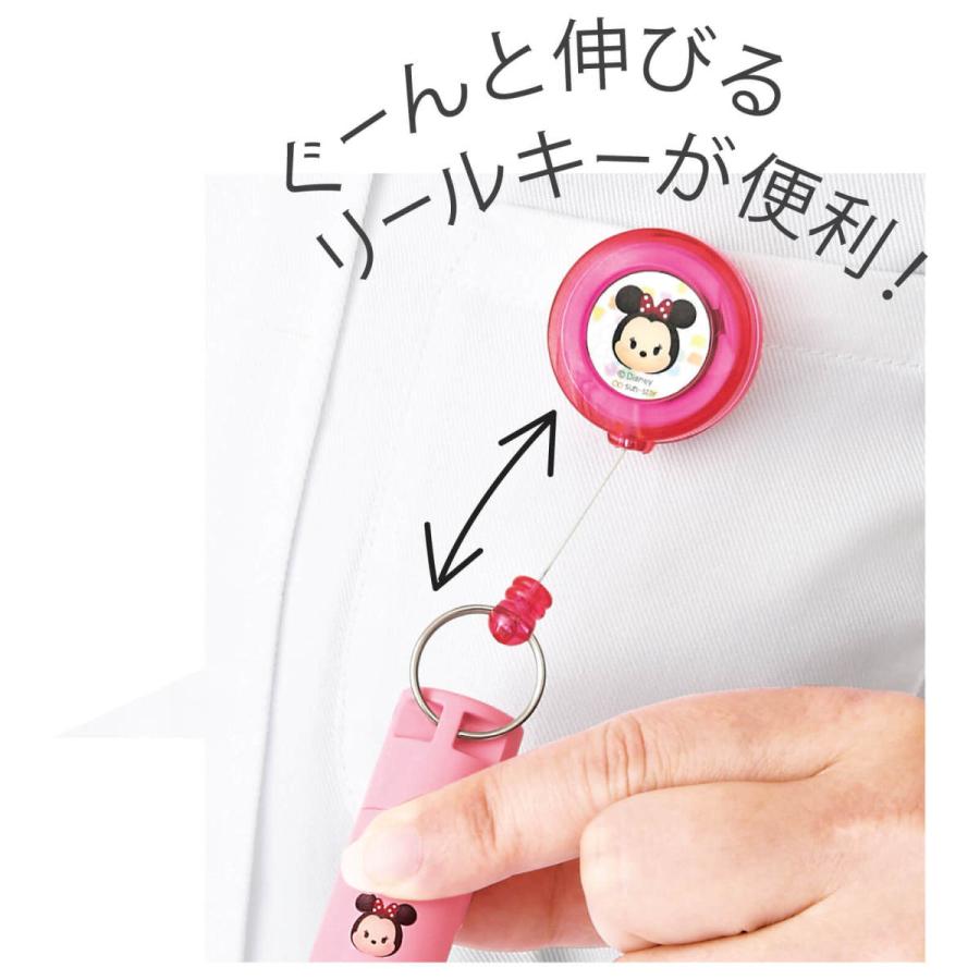 アンファミエ ○[ディズニー]ツムツムクイックC9 リールキー付き・印鑑